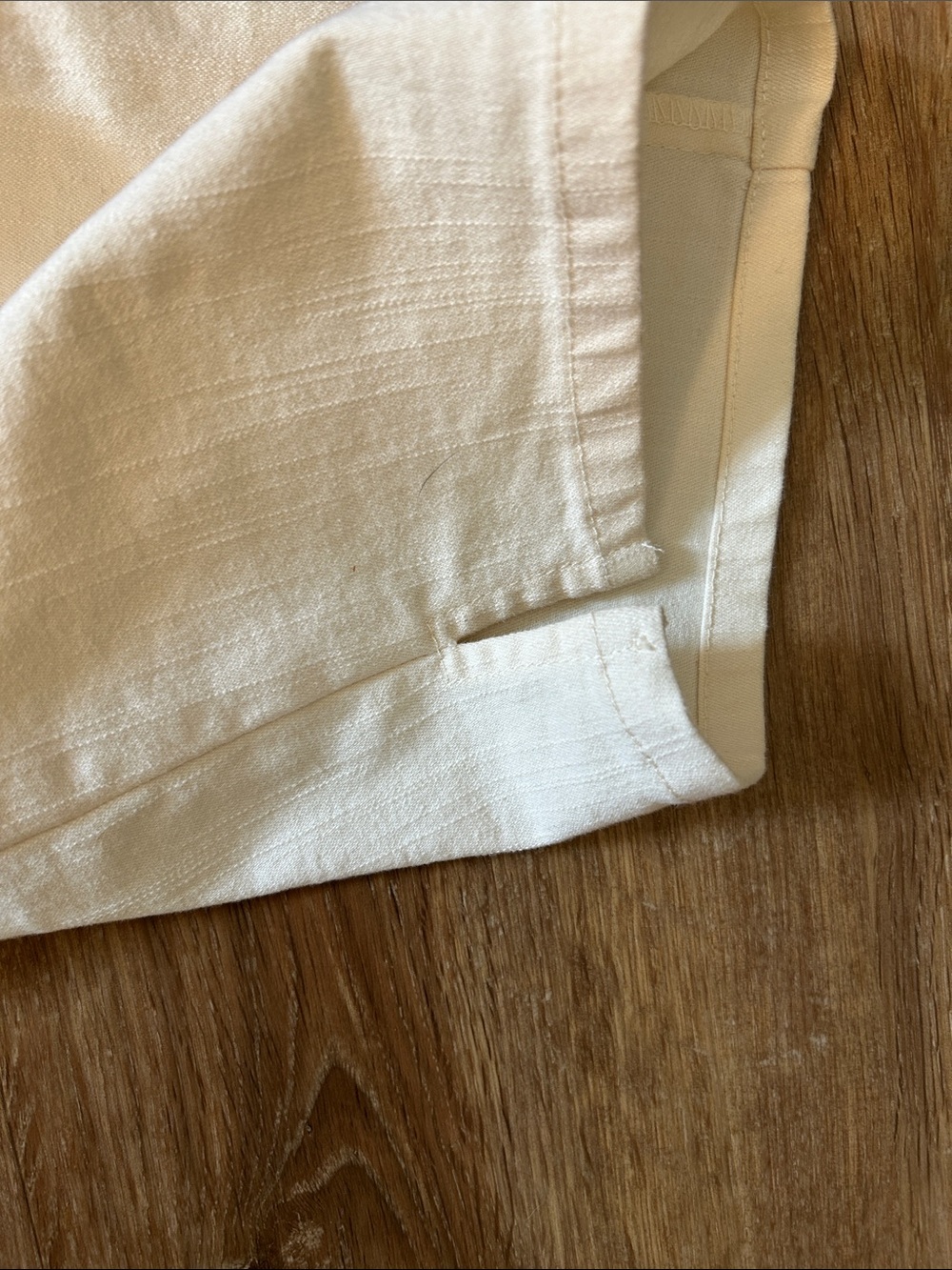Ruby Rd. Cream Cropped Stretch Capris - Picture 6 of 6